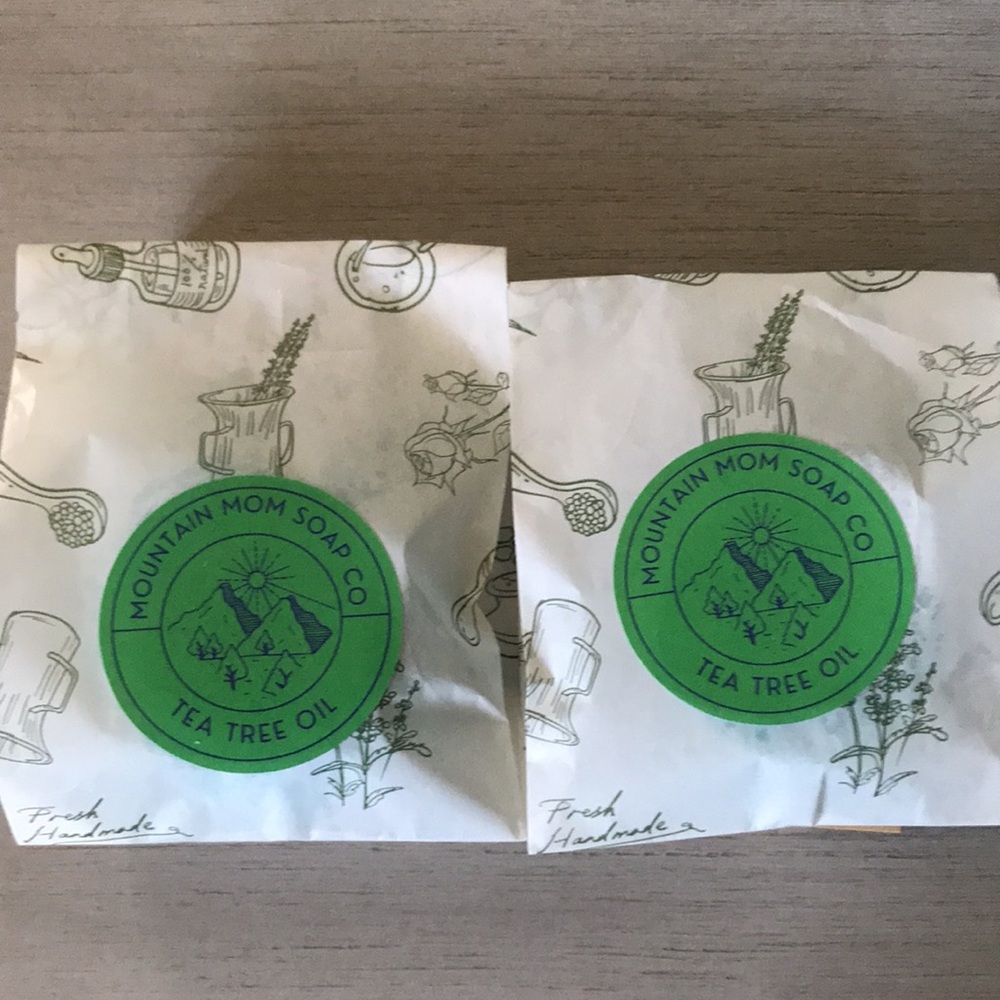 Tea Tree Oil Shampoo bar & Conditioner bar bundle - Picture 5 of 6